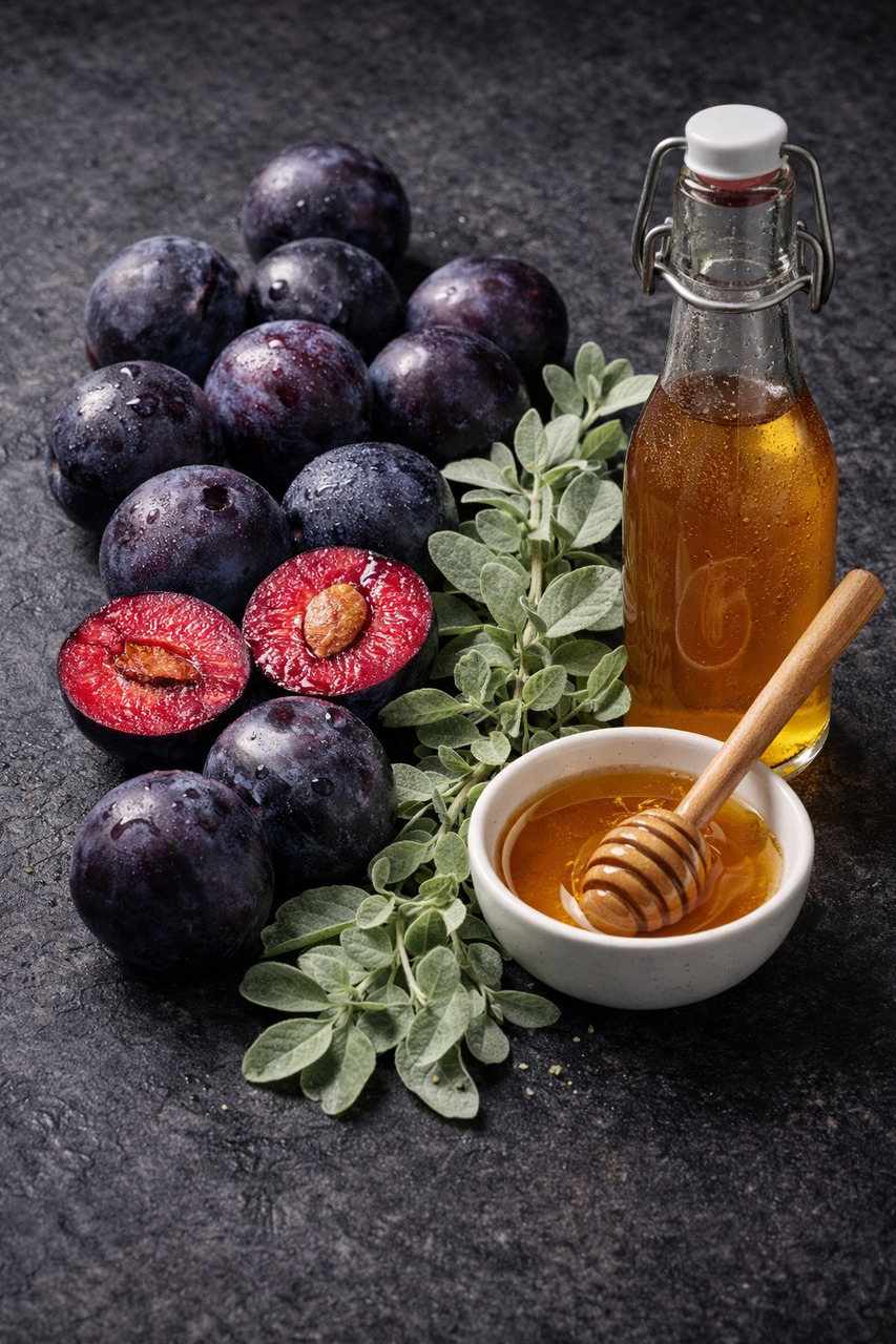 Macadamias - Wild Plum and Honey ('Wild Tang') Image