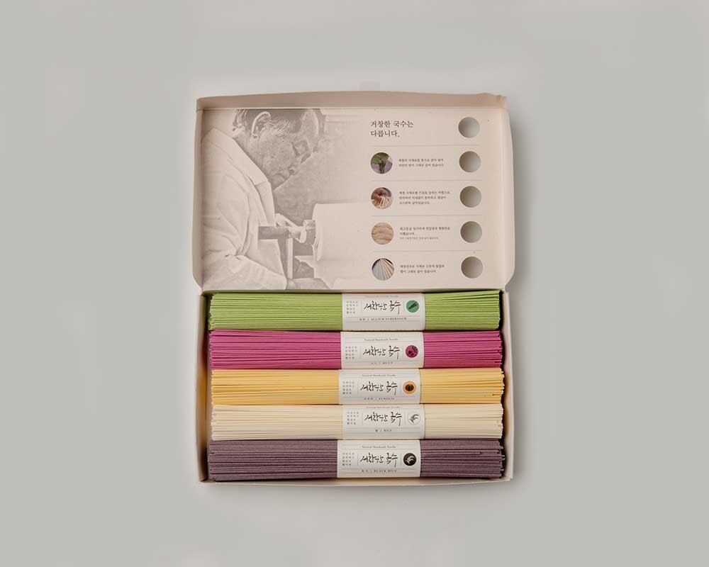 Five colored noodle  Image