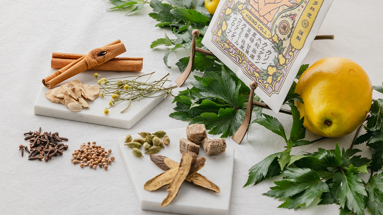 日々乃コーラ和漢のど飴 イメージ