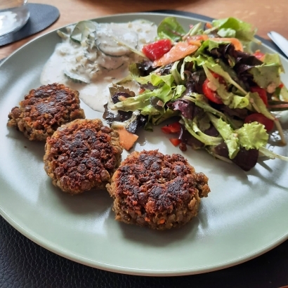 Vegan minced meat alternative(Lentils)  Image