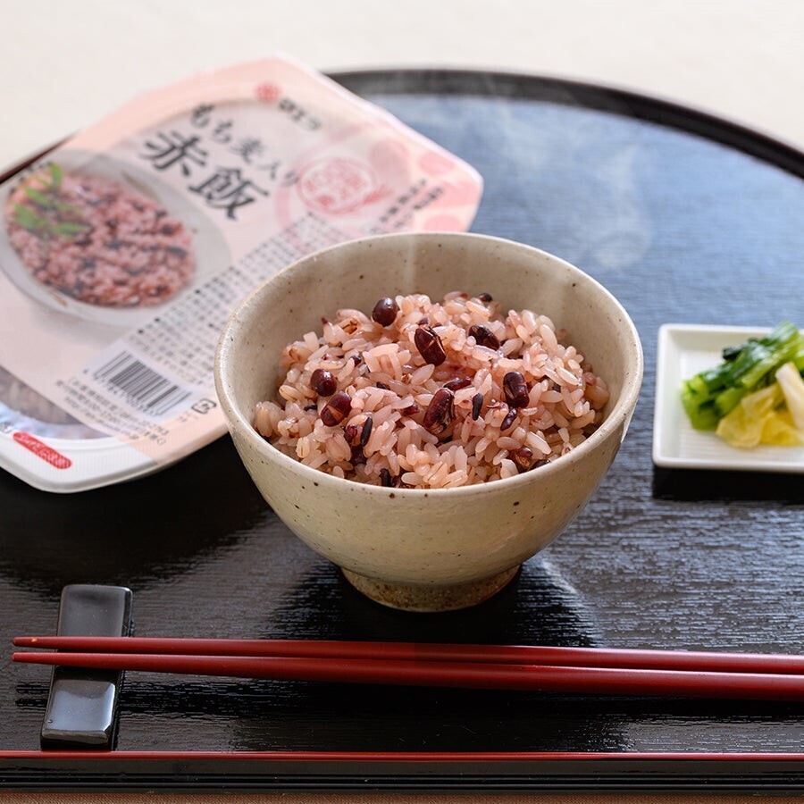 Red Bean Rice with Glutinous Barley Image