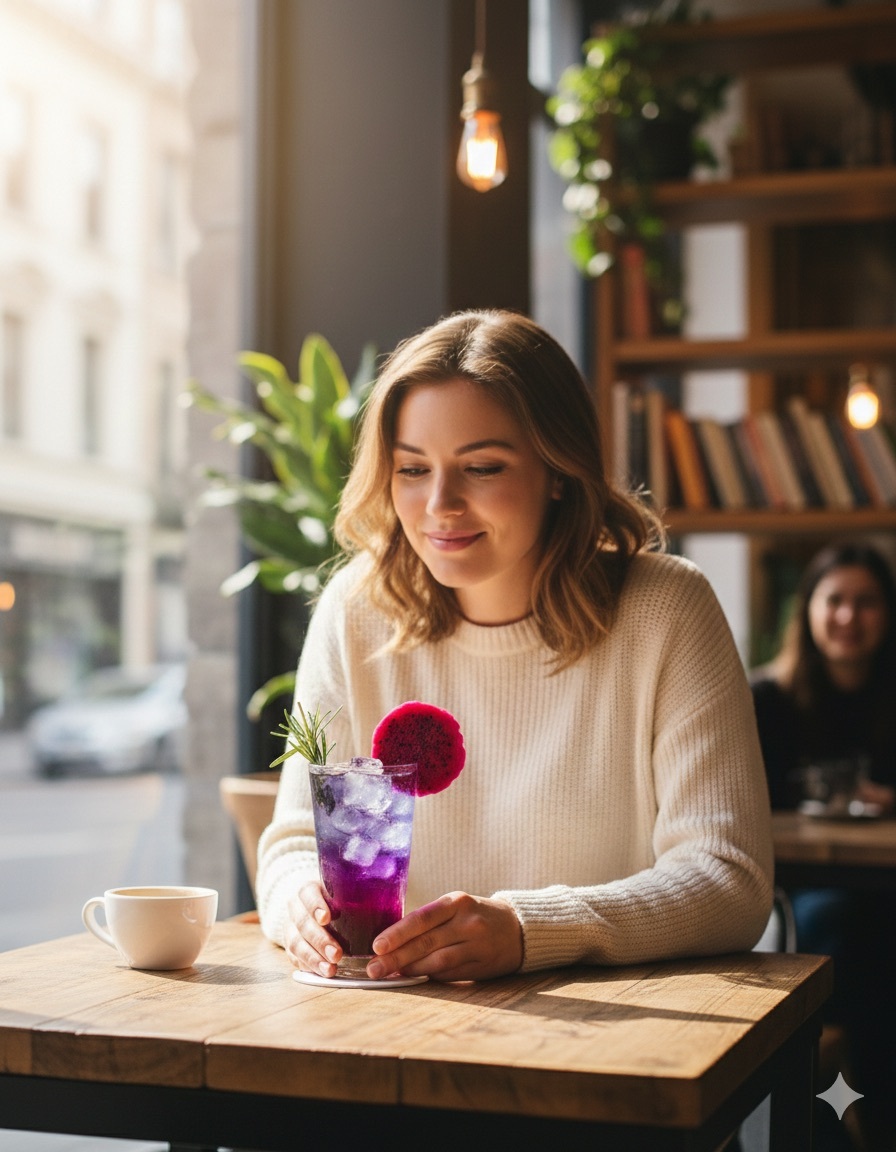 A'maze Dragonfruit Blend (Dragonfruit infused with Butterfly Pea, Pandan & Stevia) Image