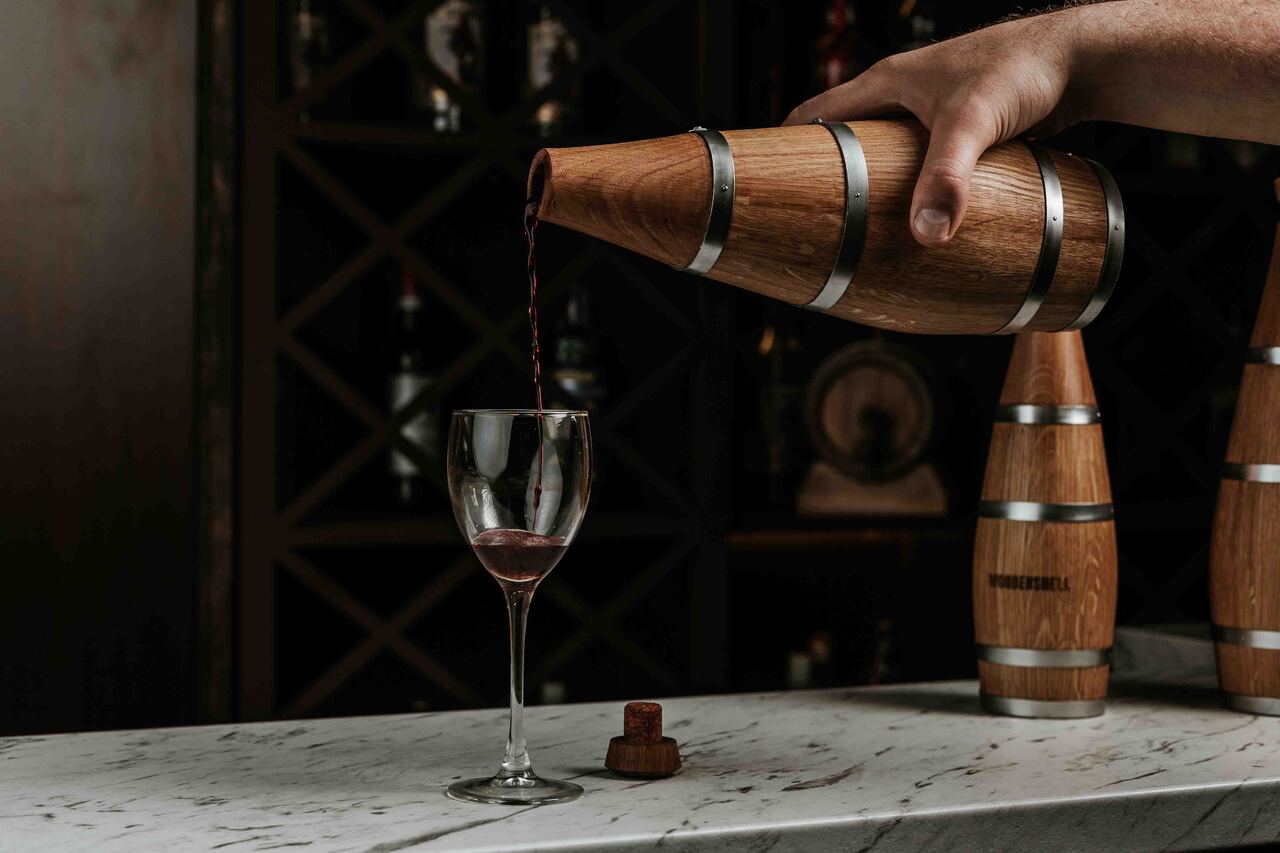 Premium Barrel Bottle Image