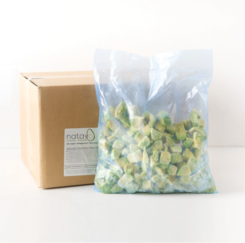 NATAVO Chunks (Dose not go brown frozen avocados) Image