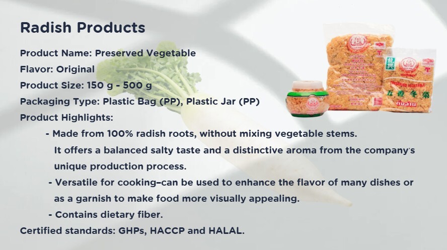 Special Preserved Vegetable Image