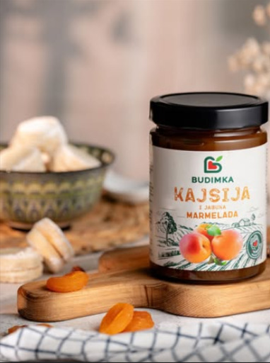 Budimka apricot and apple marmalade 680g Image
