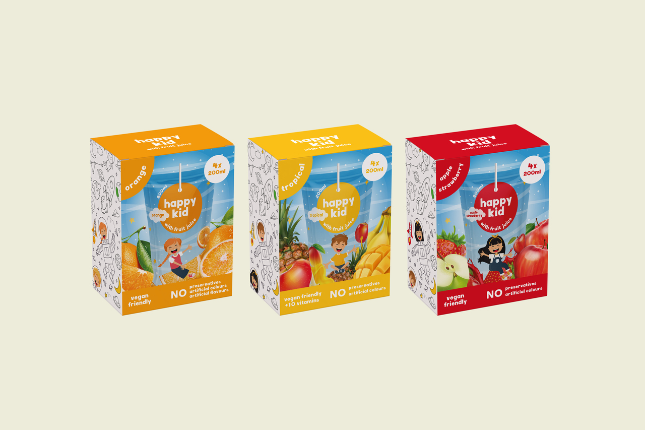 Happy Kid Fruit Drink Image