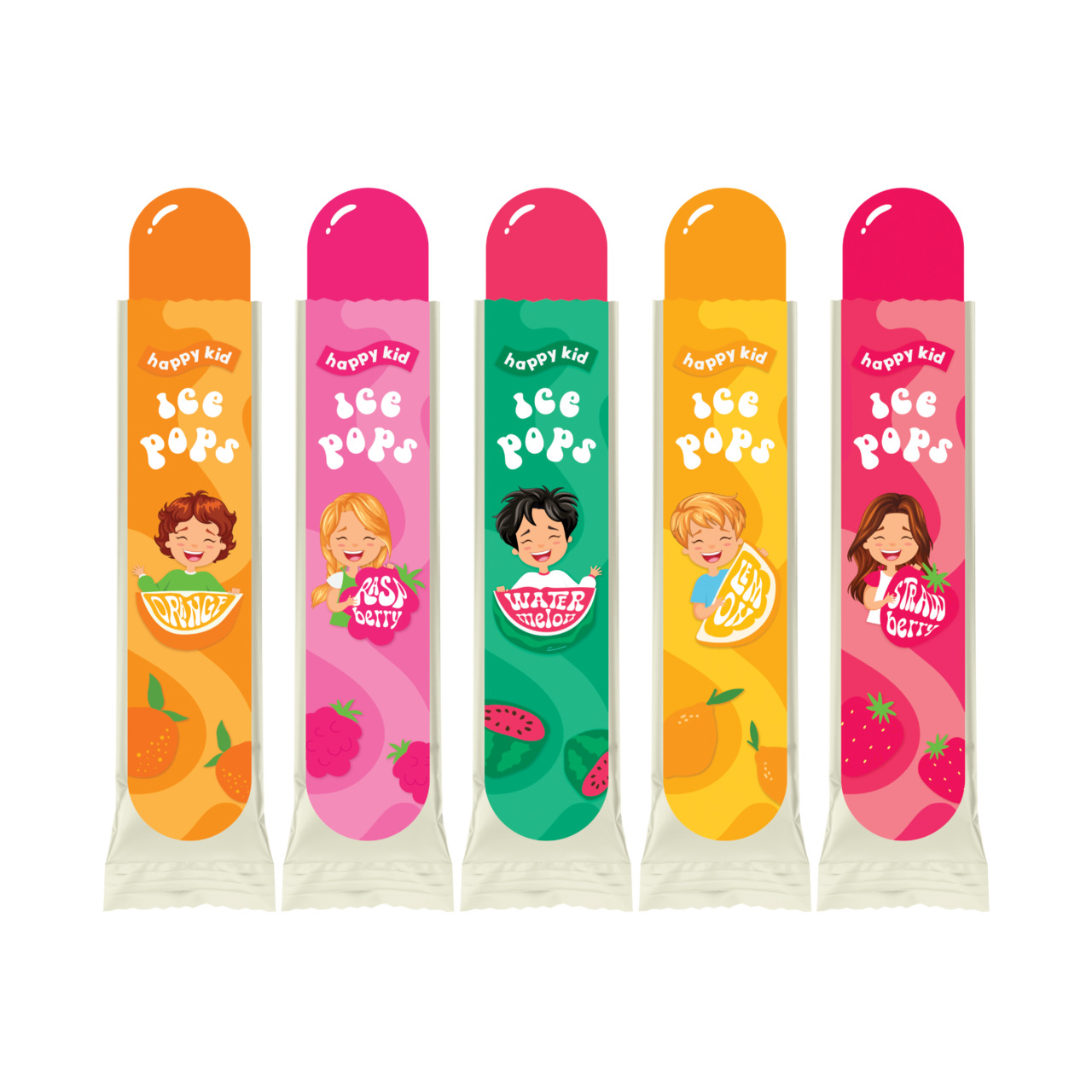 Happy Kid Ice Pops Image
