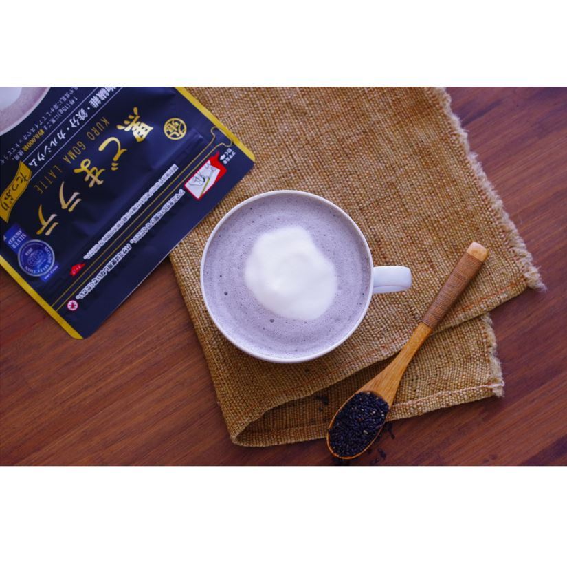 KUKI BLACK SESAME LATTE MIX SWEETENED / UNSWEEETENED Image