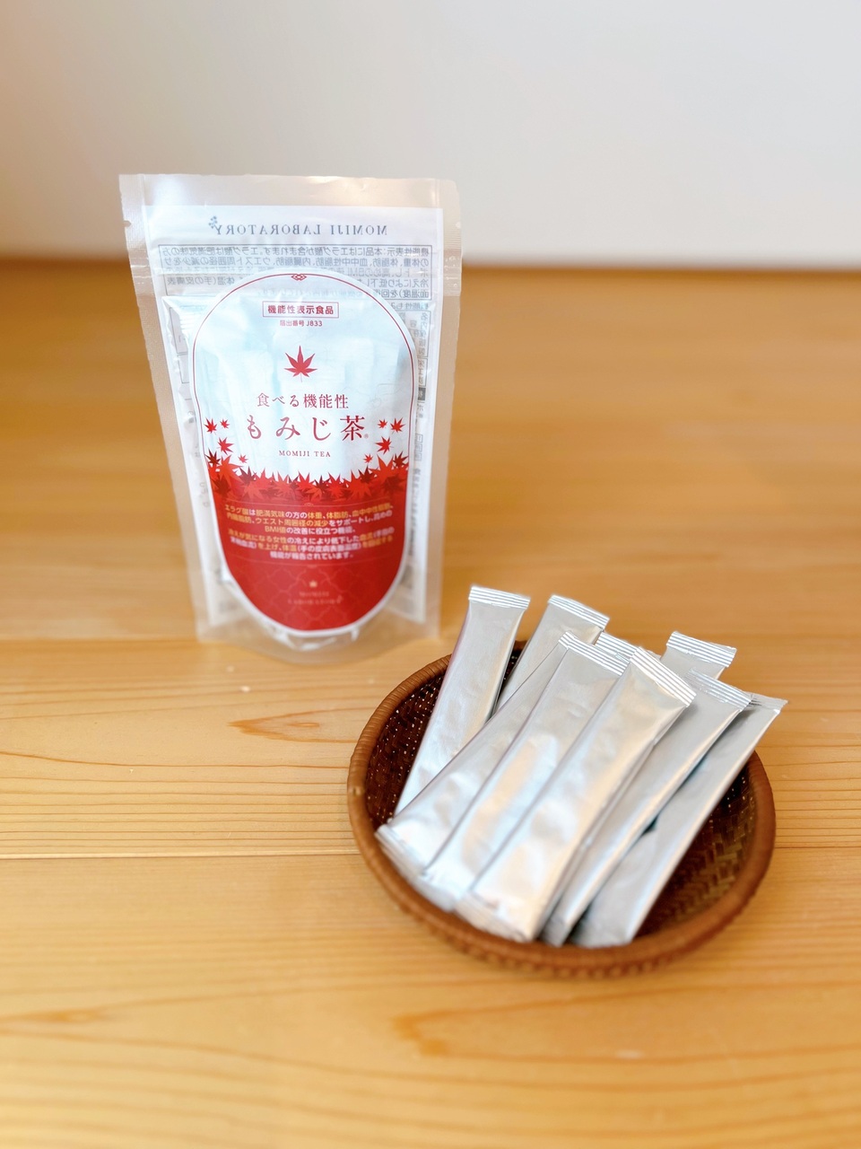 食べる機能性もみじ茶 イメージ