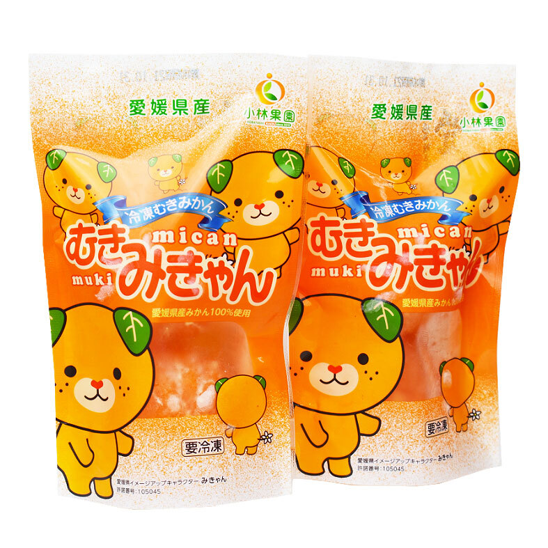 Frozen peeled Mikan (Muki Mikyan) Image
