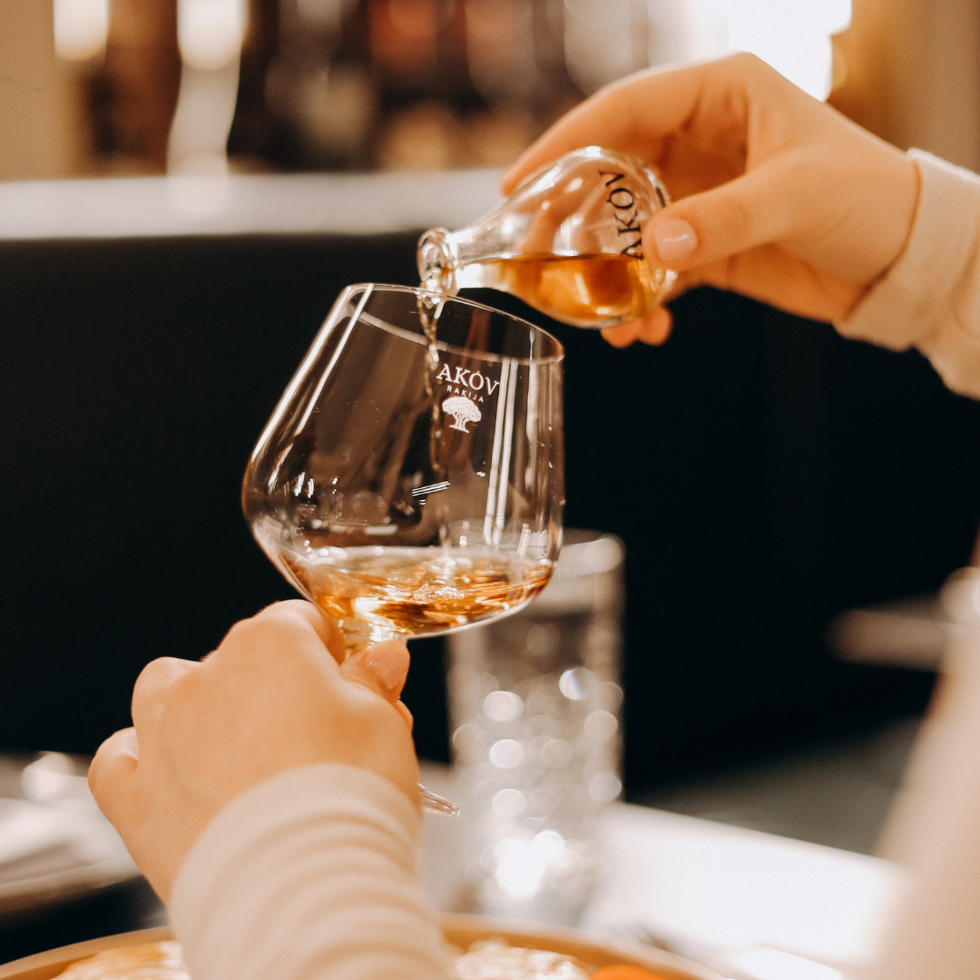 Pear brandy Akov Image