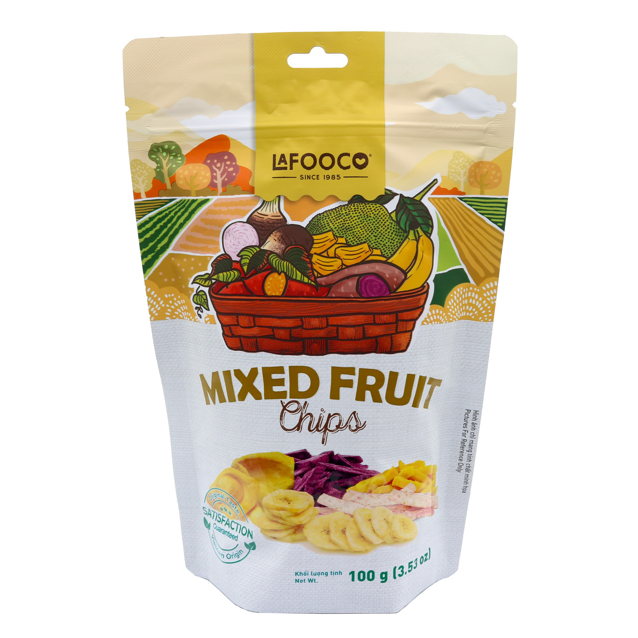 LAFOOCO MIXED FRUIT CHIPS 100G Image