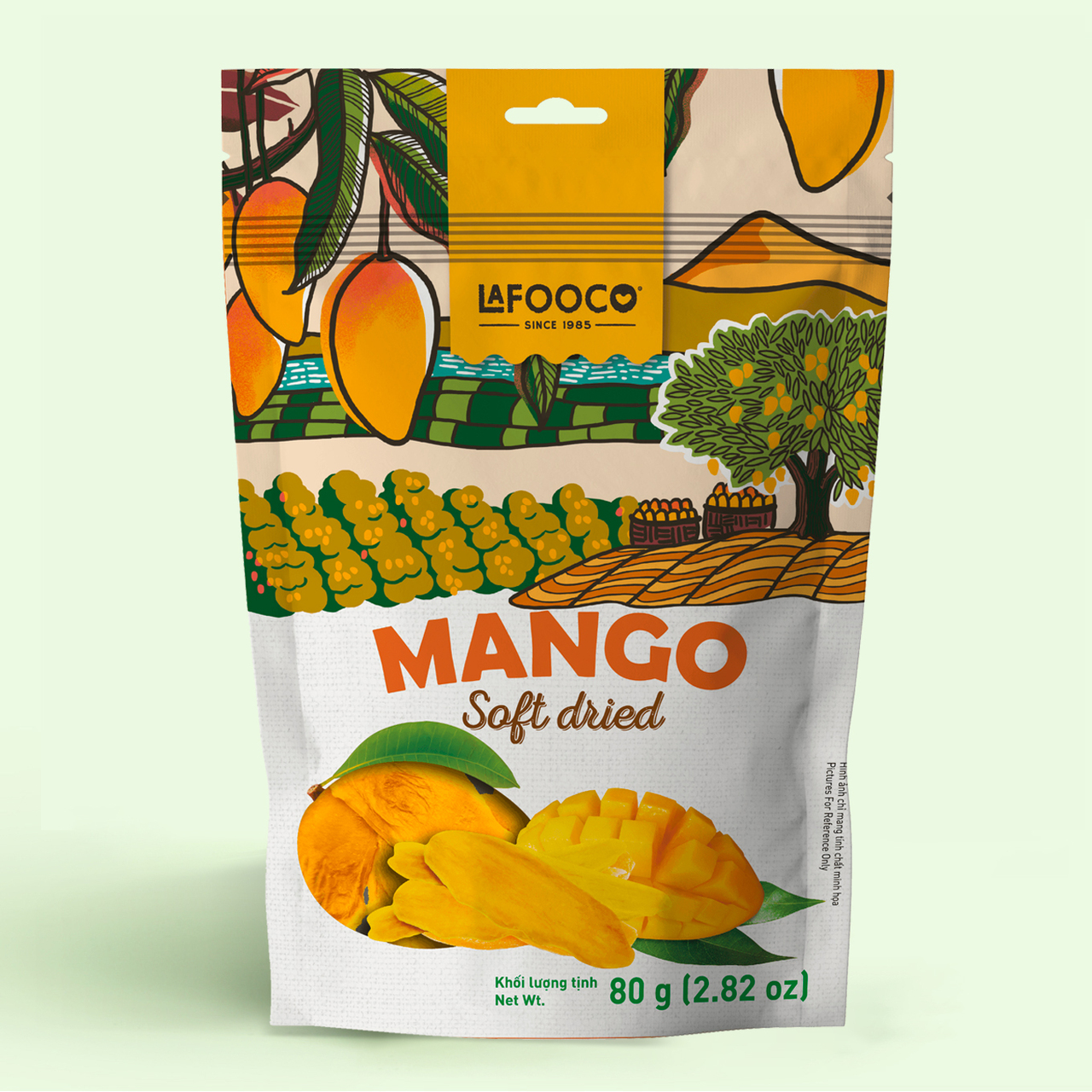 LAFOOCO SOFT - DRIED MANGO 80G/ BAG Image