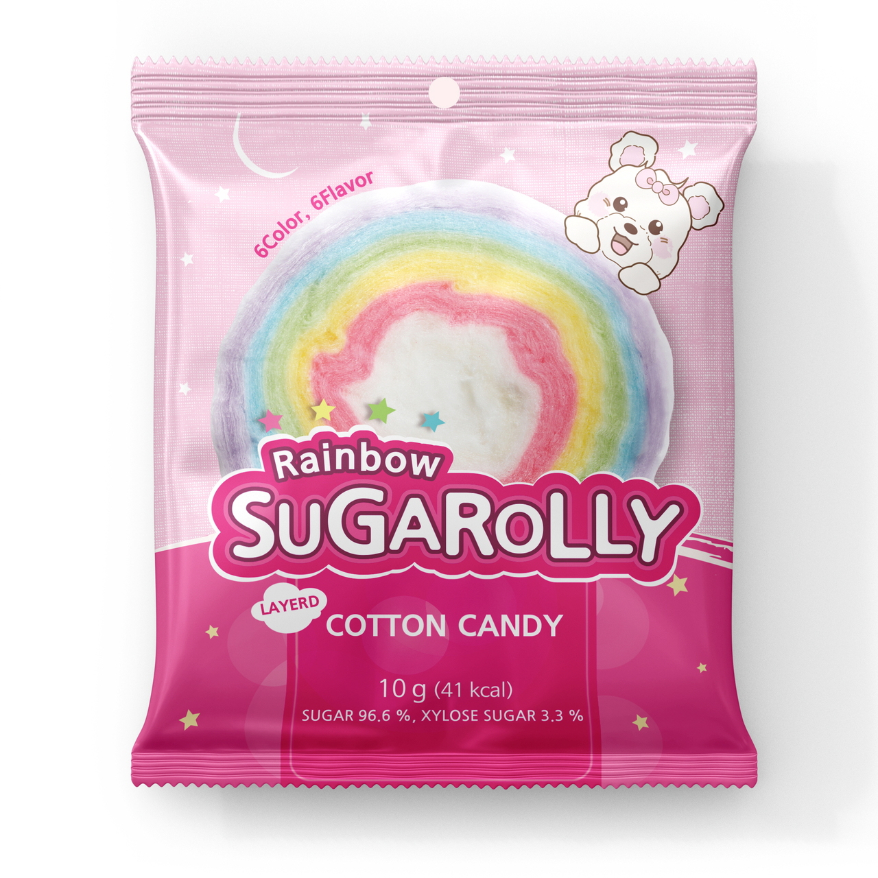 レインボー・シュガロリー・コットンキャンディ イメージ