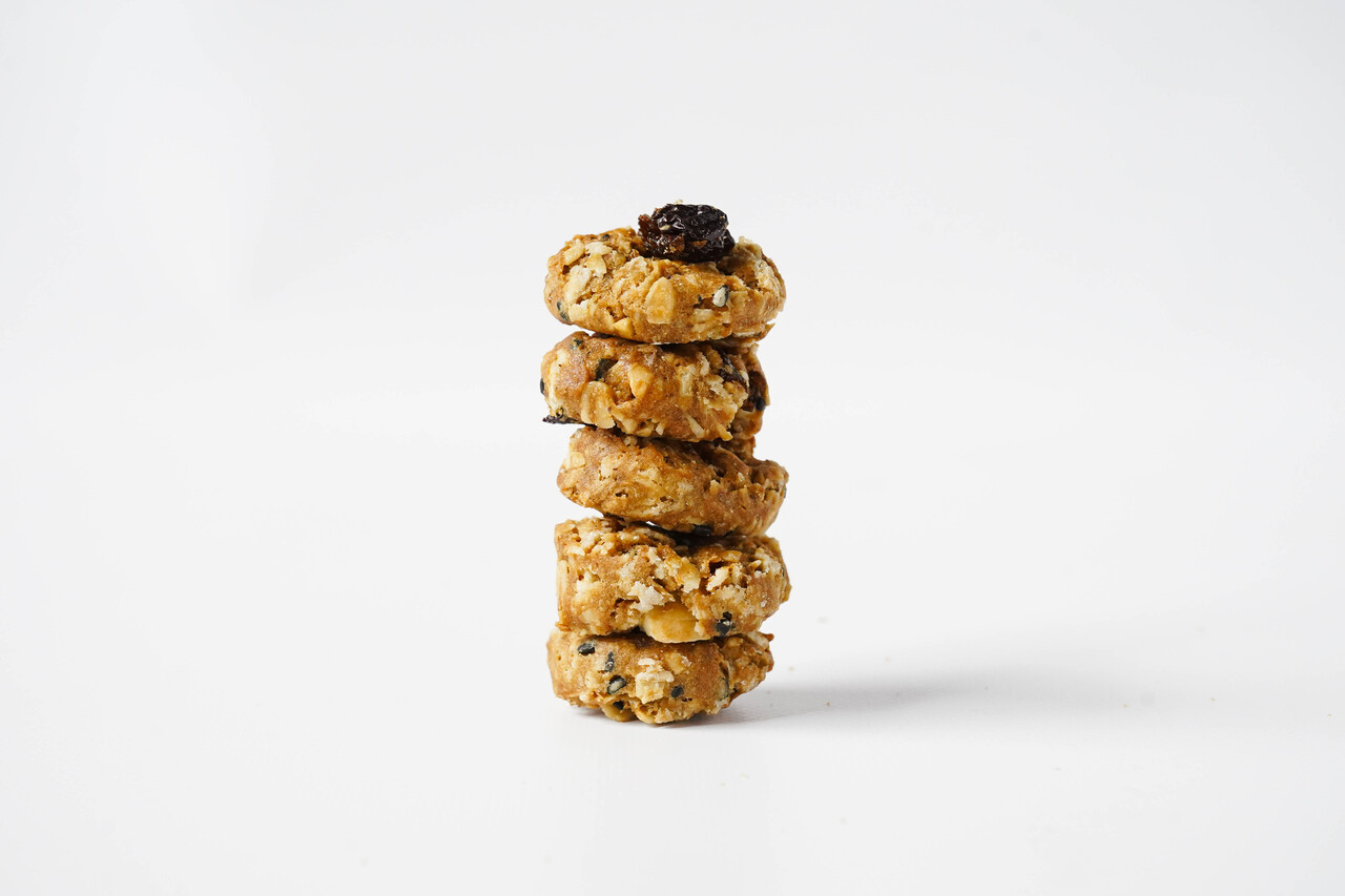 SALAD BITES Sweet potato and koji syrup crunch Image