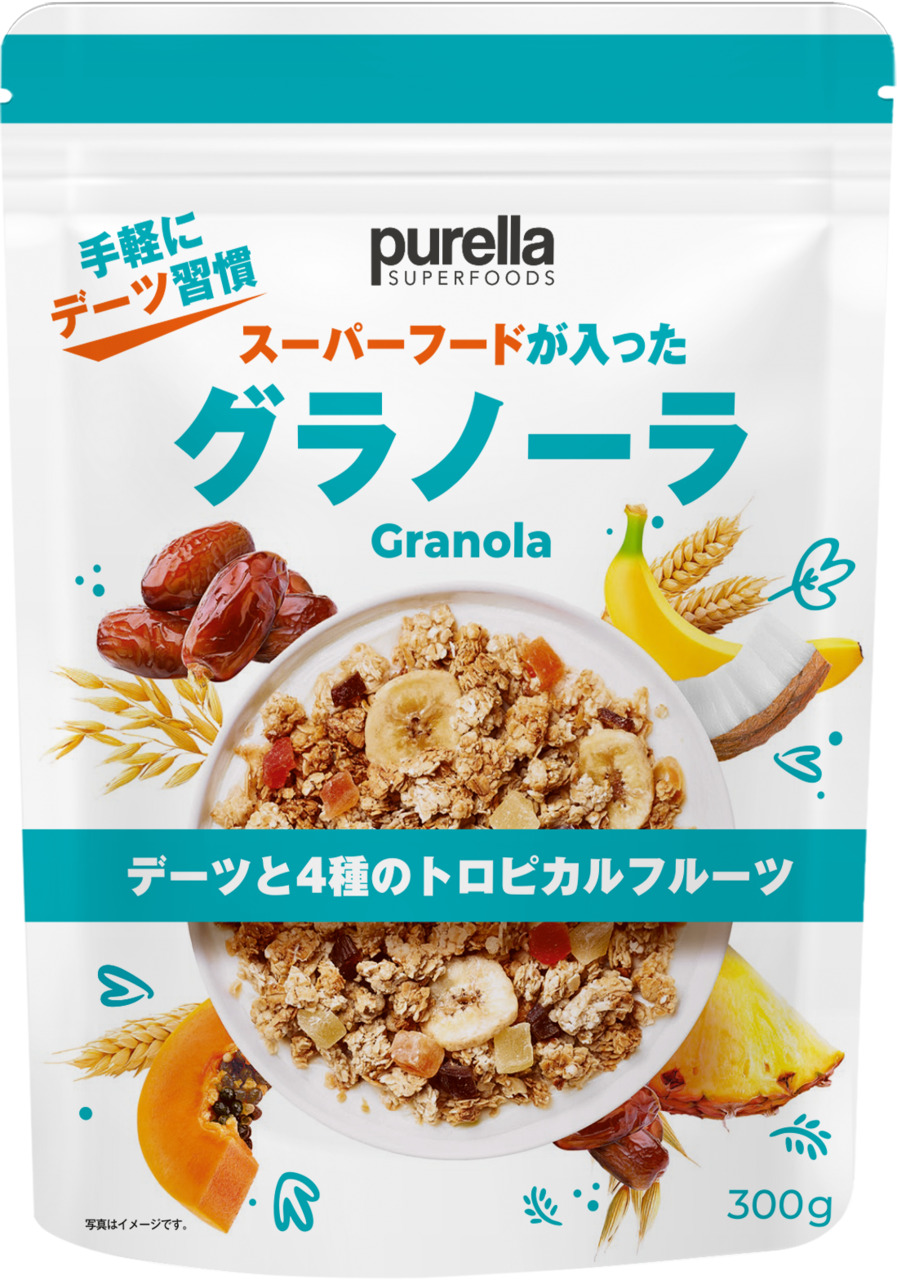 Sweet Tropic Granola Purella Superfoods Image