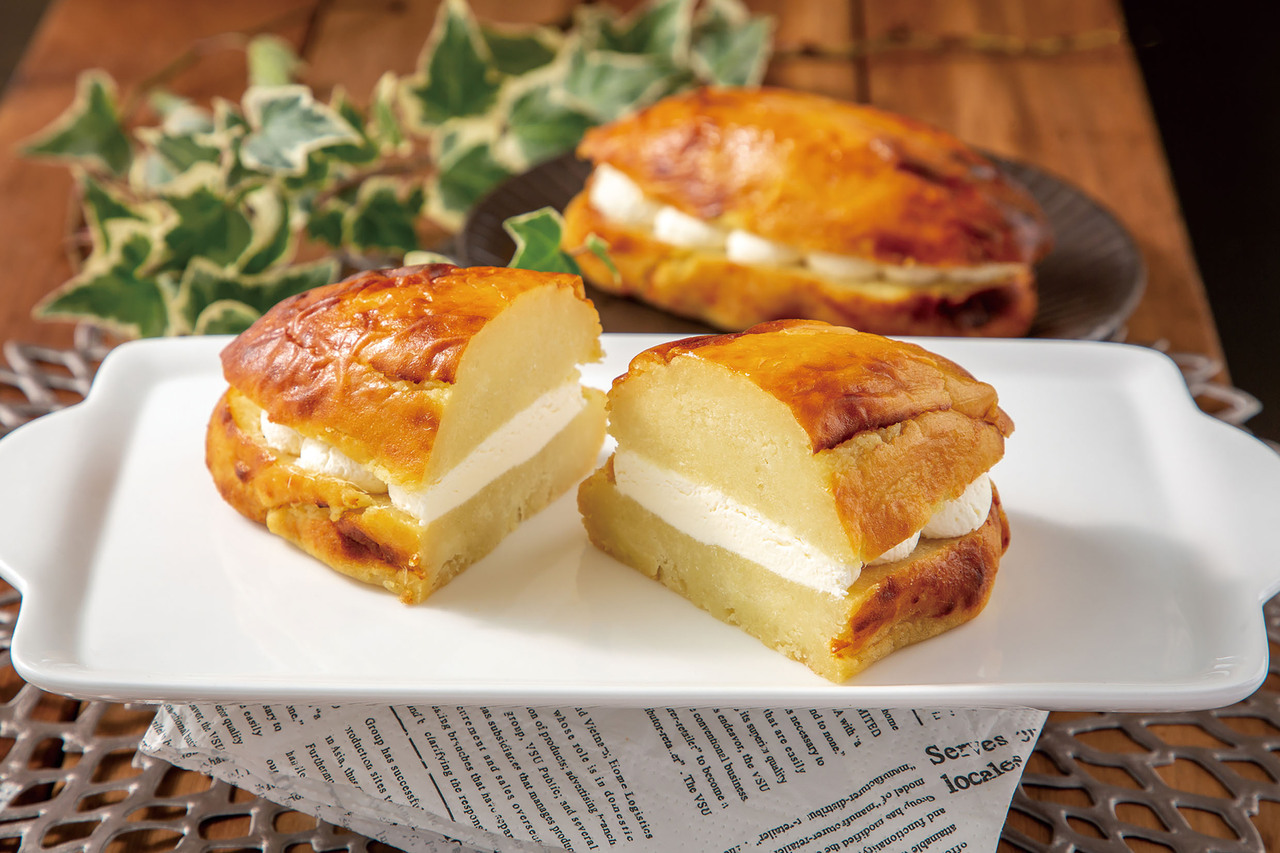 White semi-ripe sweet potato Image