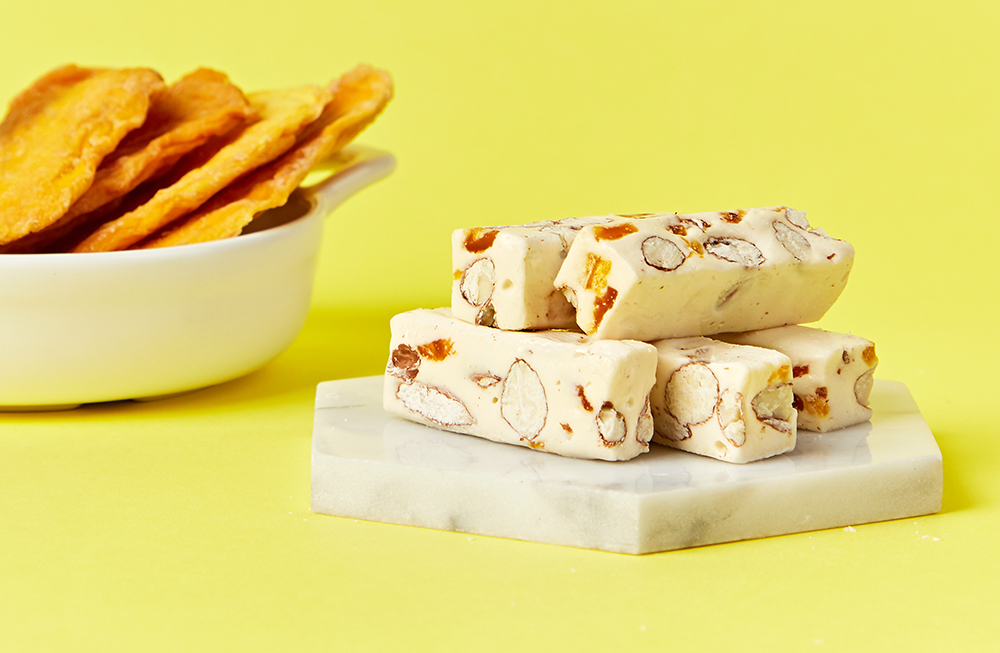 nougat, milk candy, candy, fruit noufat Image