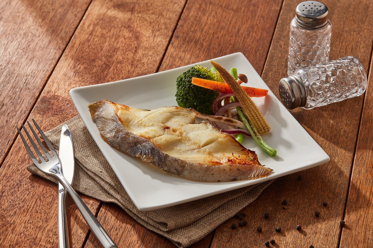 Frozen Greenland Halibut Steak Image