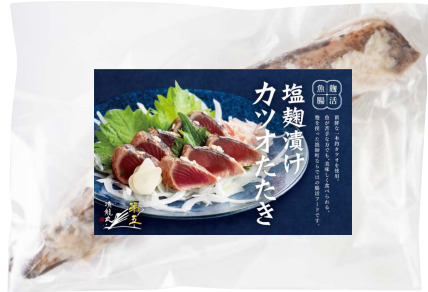 塩麹漬けカツオたたき イメージ