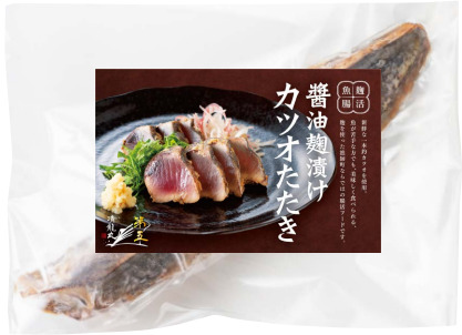 Bonito tataki with soy sauce and koji Image