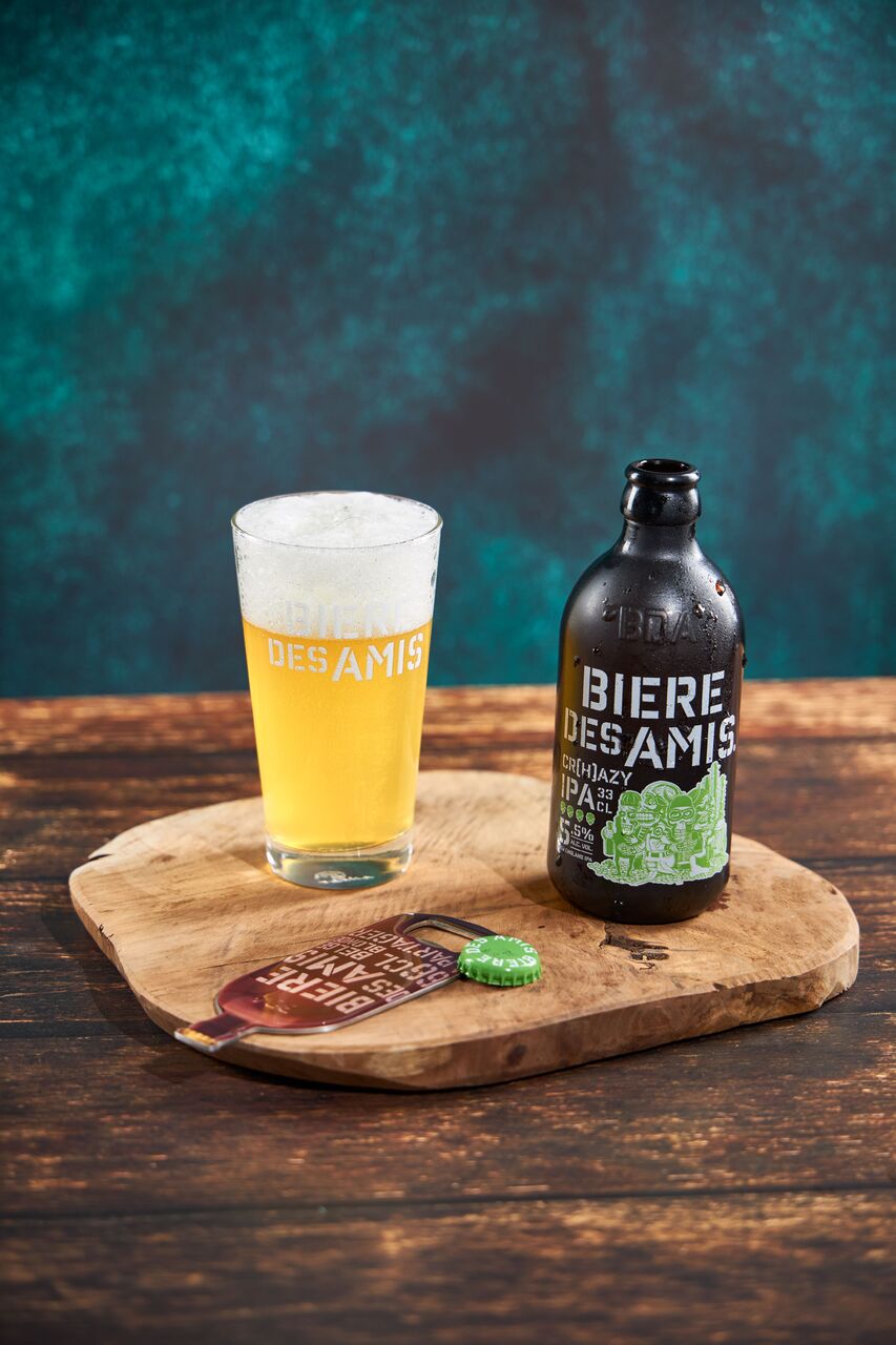 BIERE DES AMIS CR[H]AZY IPA 5.5% イメージ