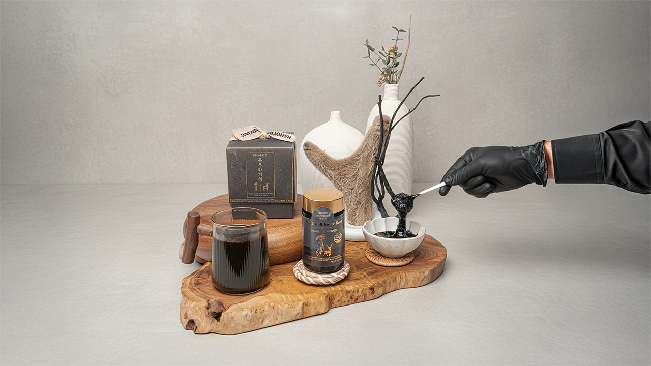 Deer Velvet Plus Black Balloon Flower Concentrated Syrup イメージ