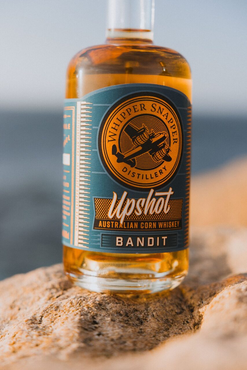 Whipper Snapper Distillery - Upshot Bandit Australian Corn Whiskey 43% ABV Image