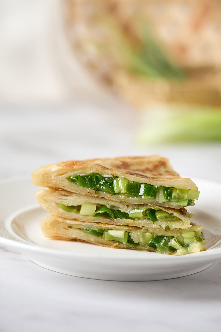 葱入りパンケーキ（Green Onion Pie） イメージ