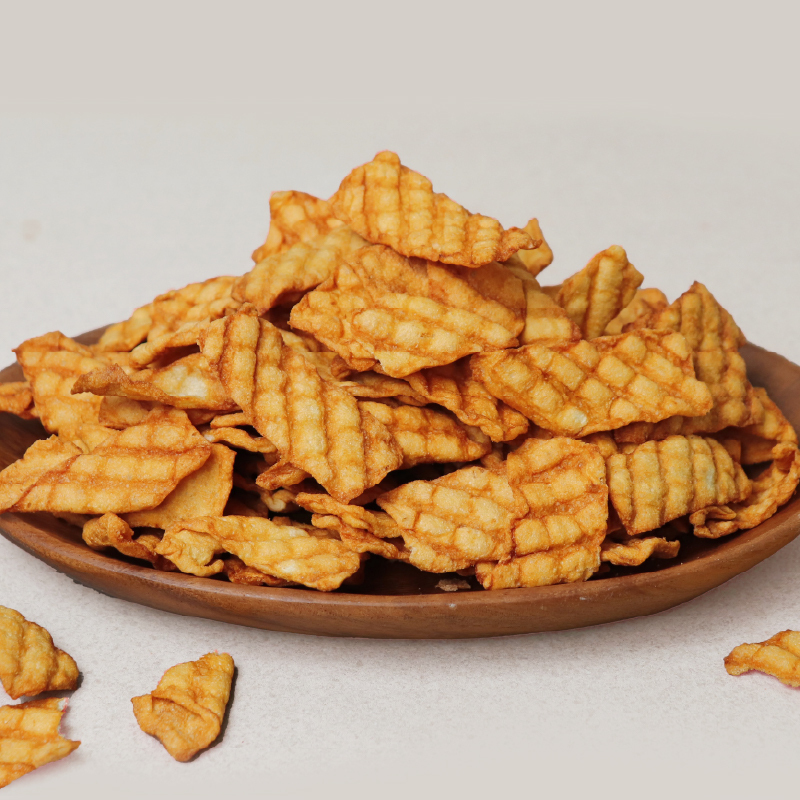 釜山（プサン）魚肉チップス（揚げ魚肉スナック） イメージ