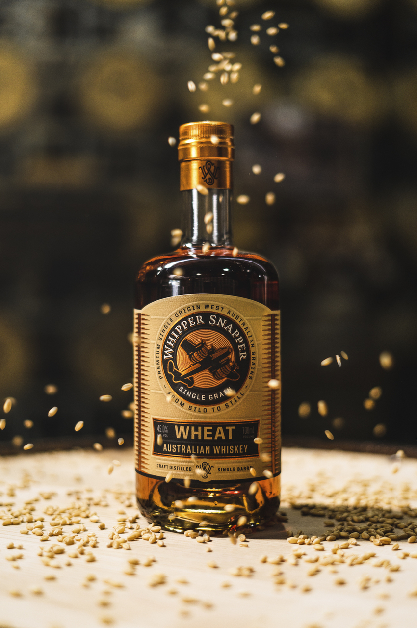 ウィッパースナッパー蒸留所 ウィートウイスキー 45% ABV イメージ