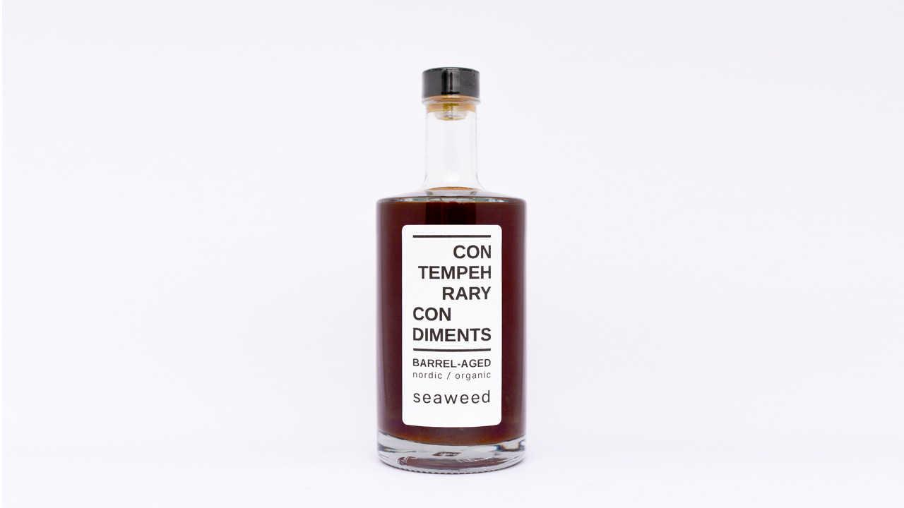 Barrel-aged seaweed sauce (a unique 'Nordic style vegan fish sauce') Image