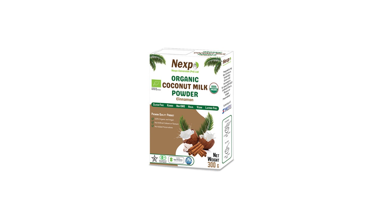 Organic Cinnamon Flavoured Coconut Milk Powder  Image