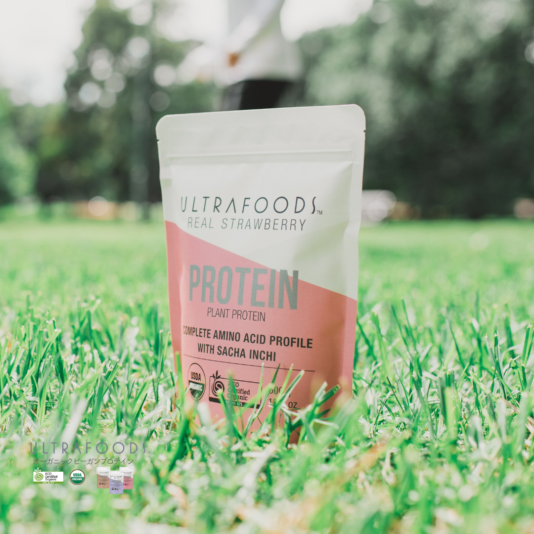 Ultrafoods 植物性プロテイン　オリジナル、リアルストロベリー、ローチョコレート イメージ