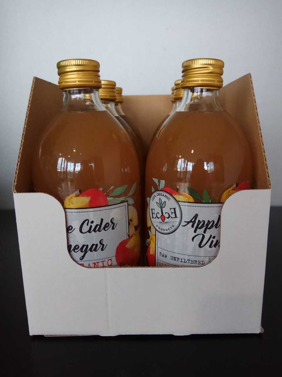 Organic Pear Cider Vinegar unfiltered unpasteurized with the mother Image