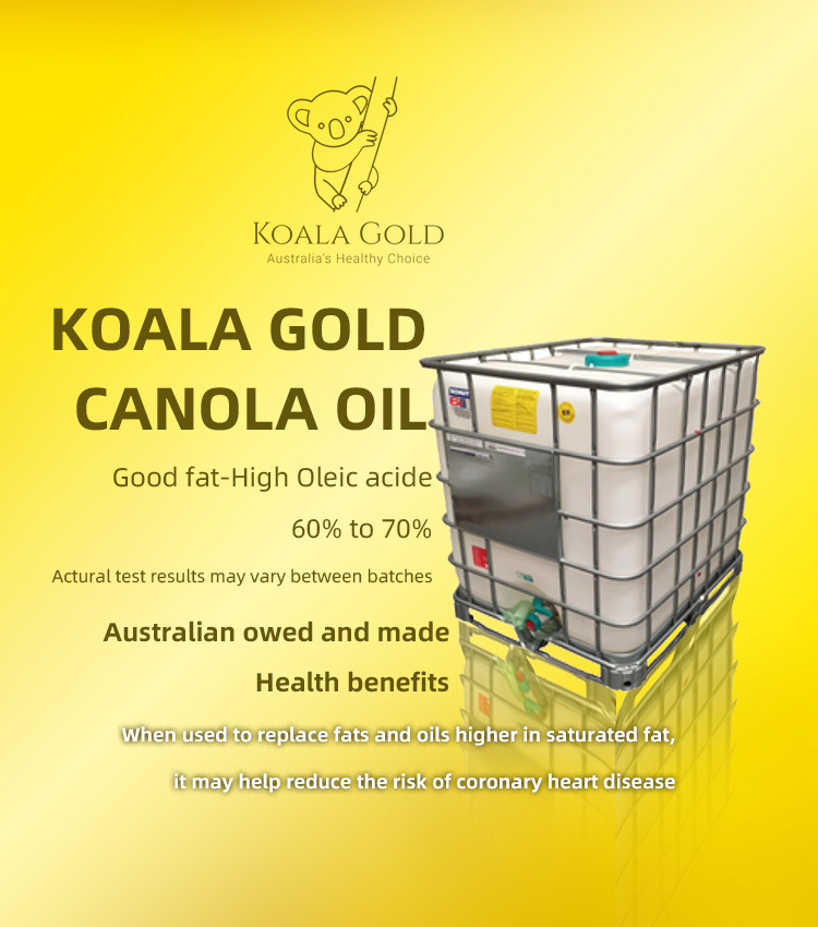 KOALA GOLD CANOLA OIL 1000L イメージ
