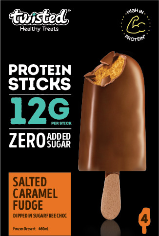 Twisted Healthy Treats 12g Protein Sticks Range Image