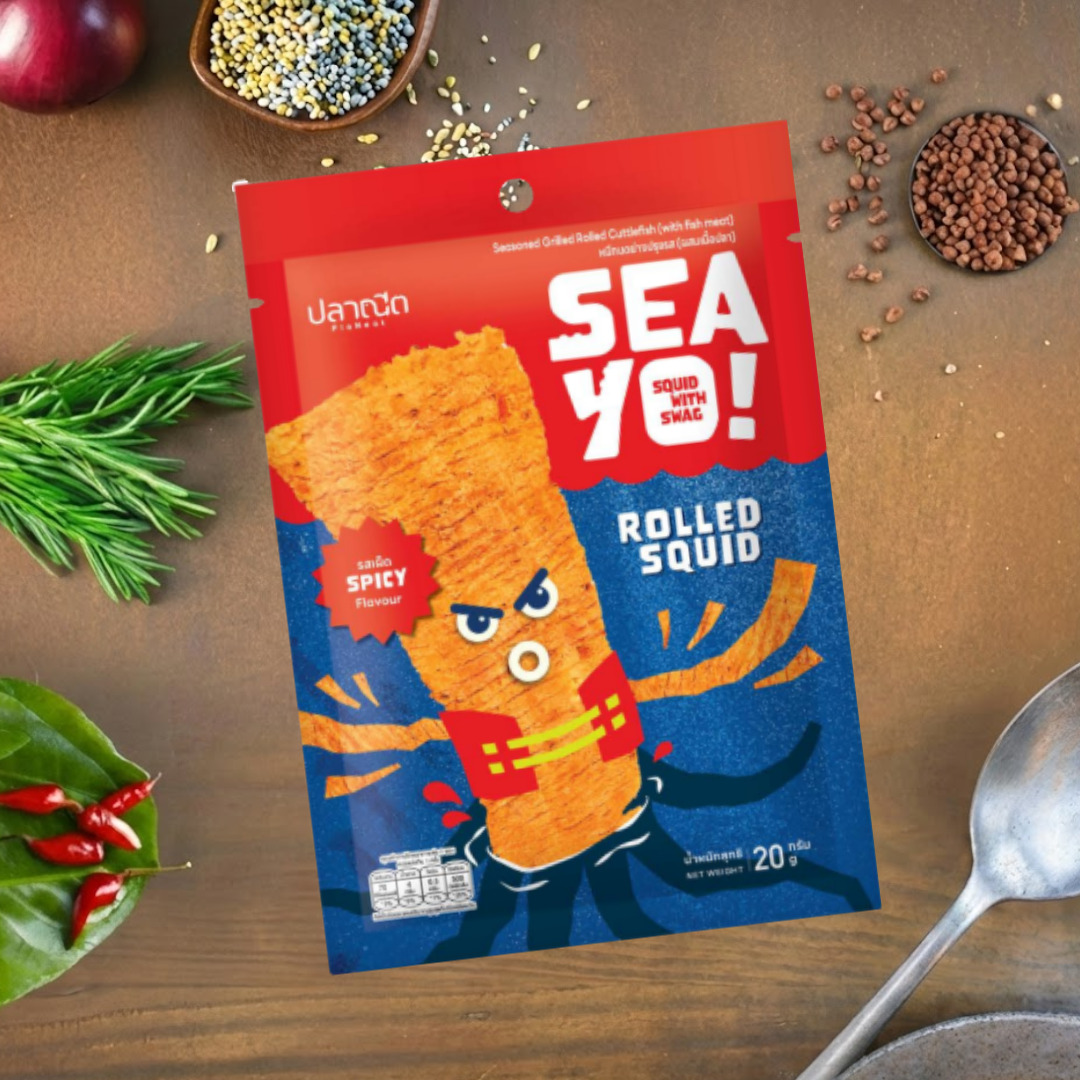 ROLLED SQUID (ORIGINAL, SPICY, MALA FLAVOUR) イメージ