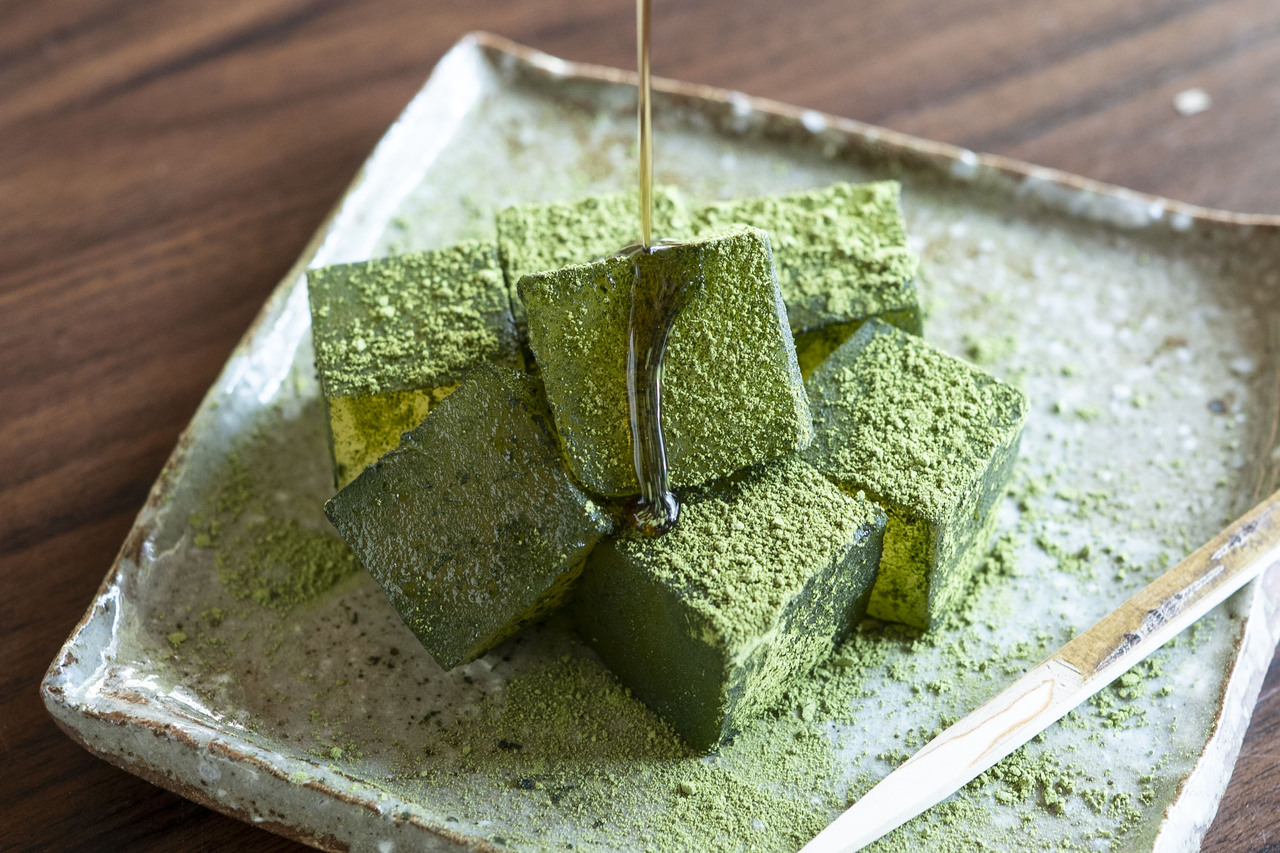 Matcha Warabi Mochi Image