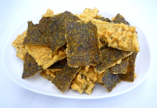 Seaweed Tempura Snack Original Flavor Image