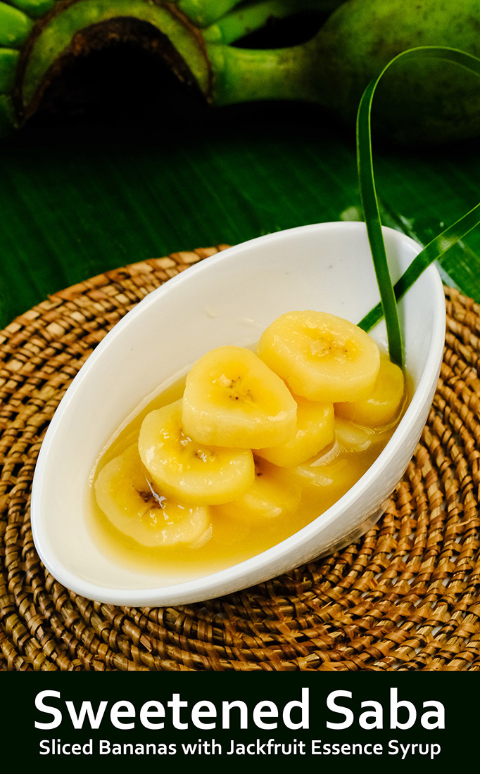 Golden Saba Sweetened Sliced Bananas Image