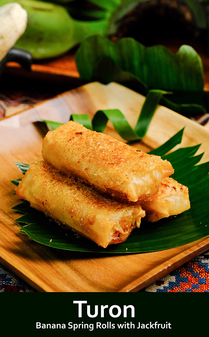 Golden Saba Banana Springrolls Image