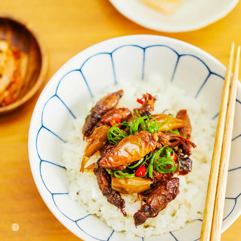 Squid Confit & Butterfly Ginger Lily Image