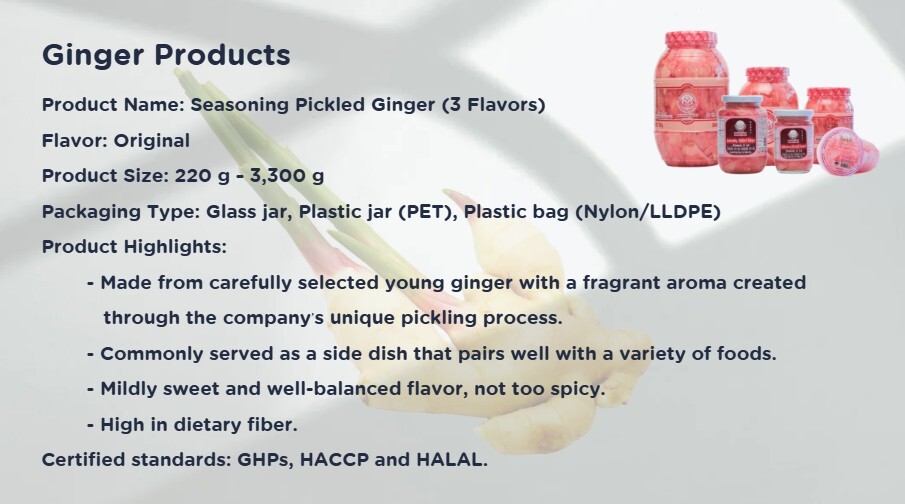 Seasoning Pickled Ginger イメージ