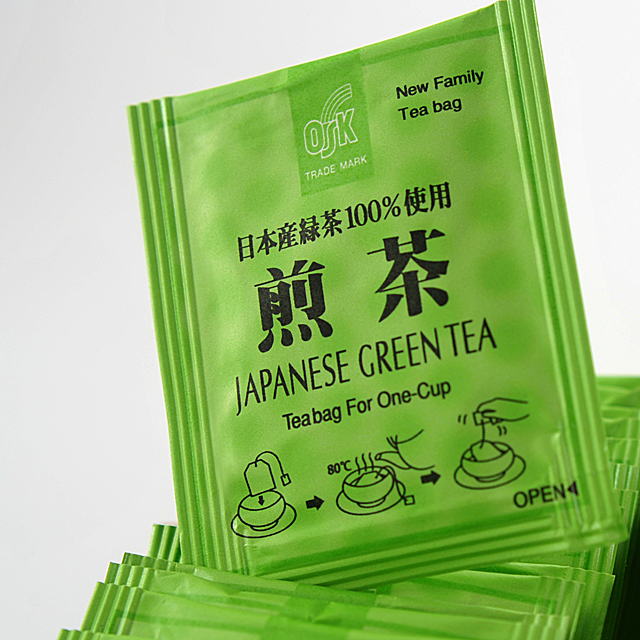 OSK NEW FAMILY JAPANESE GREEN TEA 2G X 20P X 14PCS Image