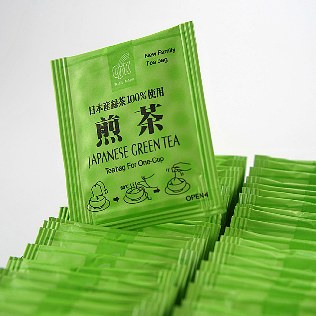 OSK NEW FAMILY JAPANESE GREEN TEA 2G X 50P X 12PCS Image