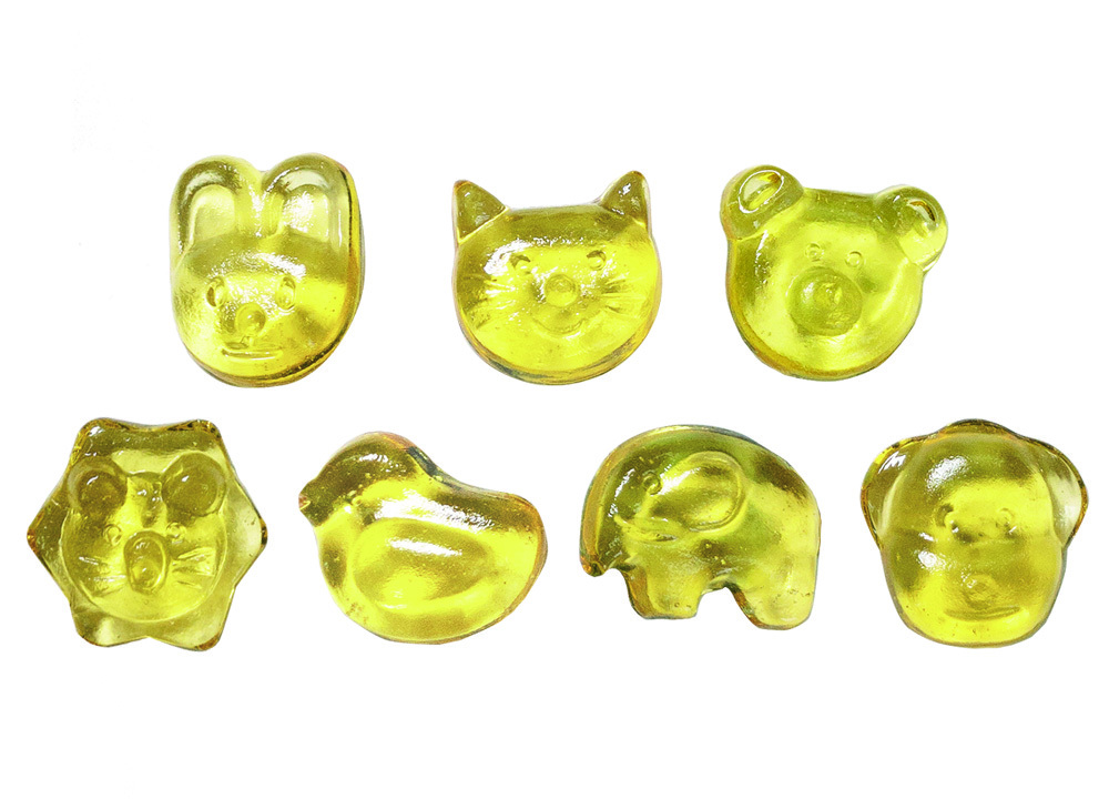 Animal Shaped Golden Candy Image