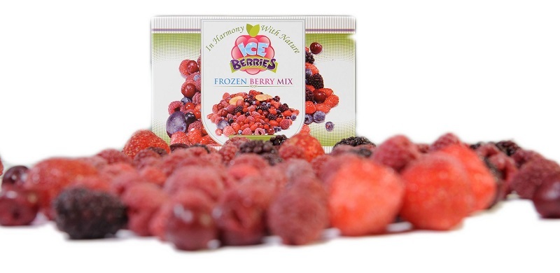 Deep frozen fruit mix Image