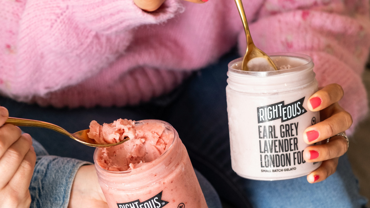 Righteous Earl Grey Lavender London Fog Gelato イメージ